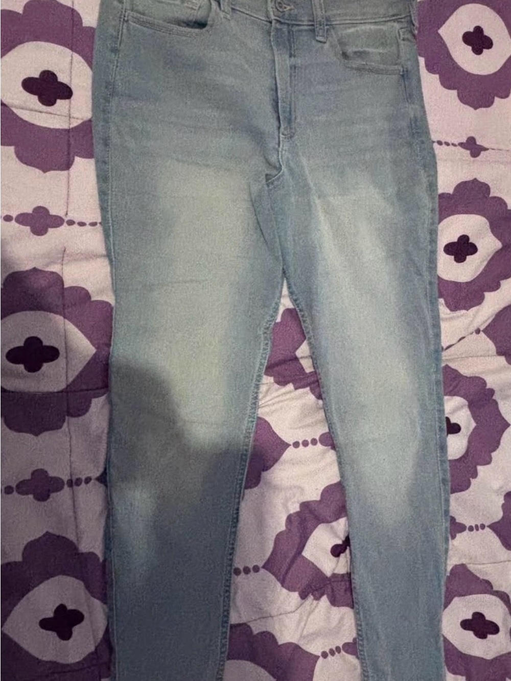Hollister Pale Blue Women’s Skinny Jeans